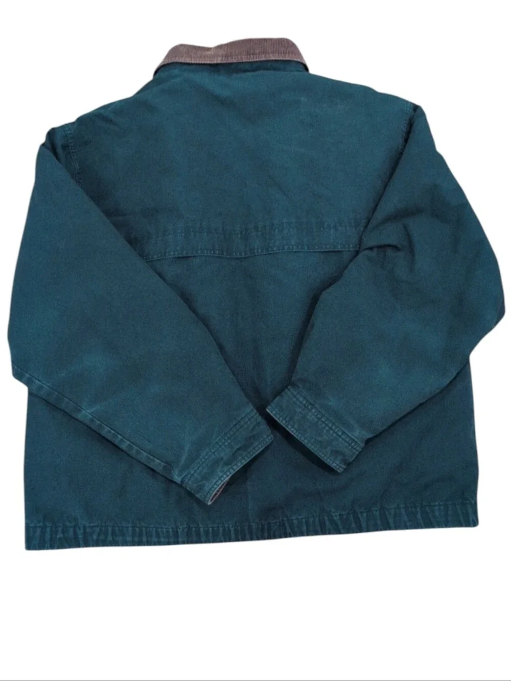 Eddie Bauer Vintage Goose Down Coat Green Large